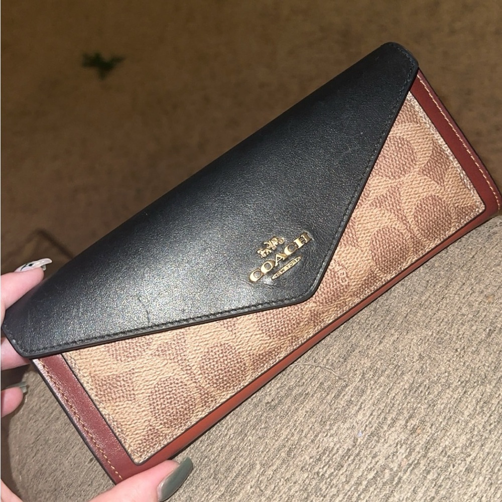 Coach slim envelope wallet